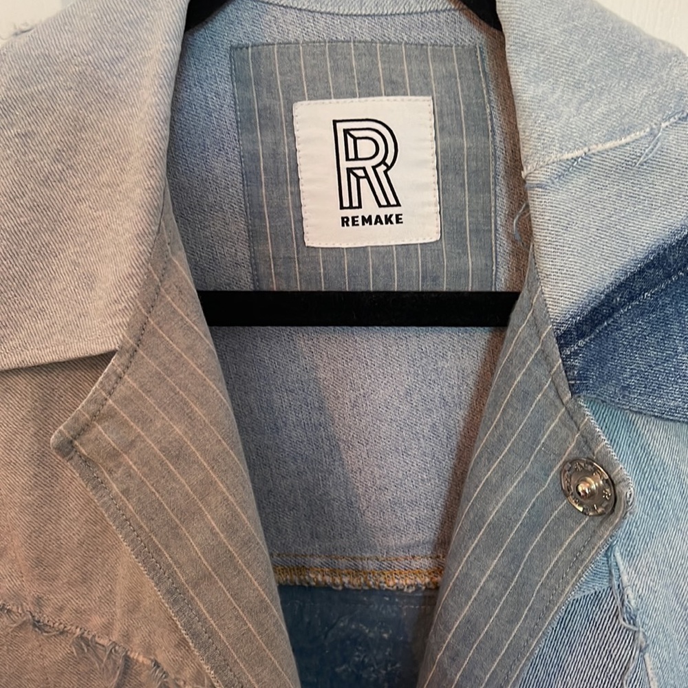 Remake Denim Patch Jacket - image 7